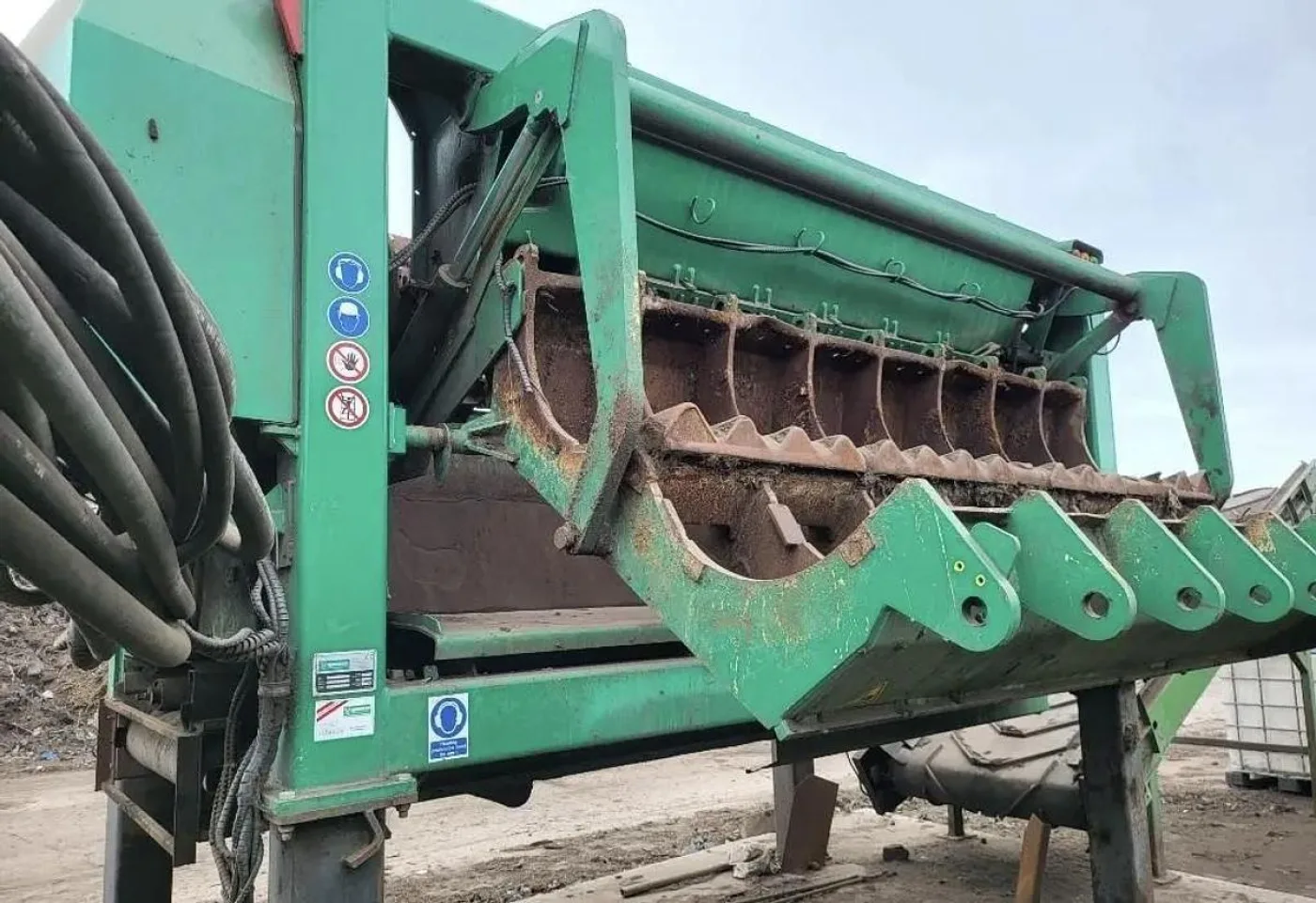 Komptech Crambo 6000 Shredder Parts (Shafts, Baskets, Remote Etc) - 5