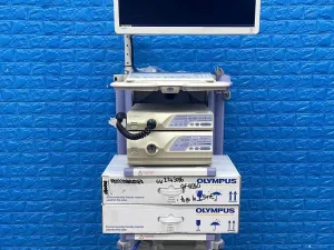 OLYMPUS Endoscopy Tower CV-260SL with CLV-260SL complete with Gastroscope and Colonoscope