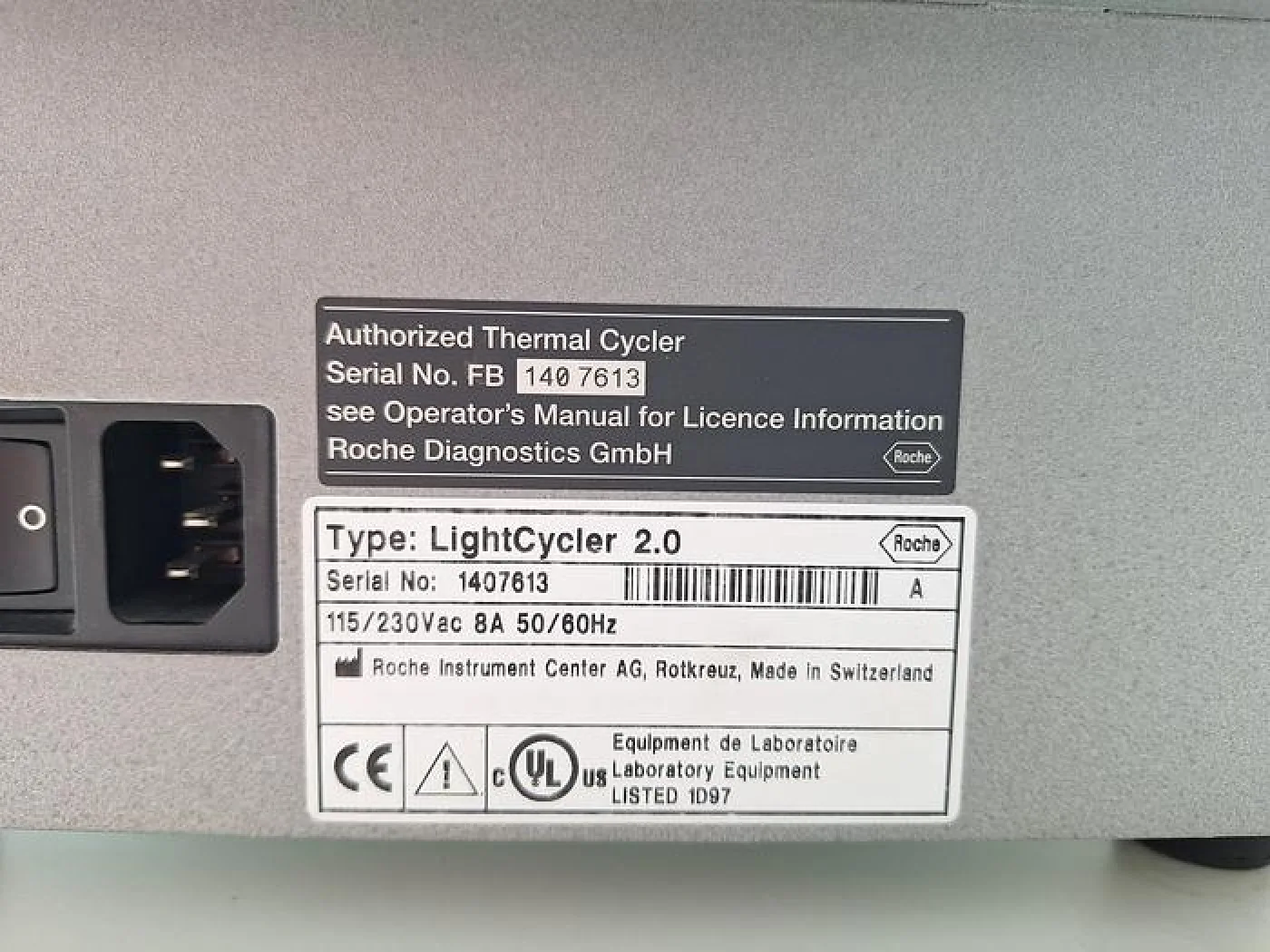 Roche LightCycler 2.0 Thermal Cycler - 2