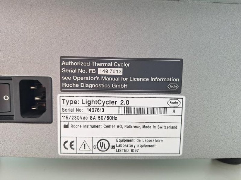 Roche LightCycler 2.0 Thermal Cycler