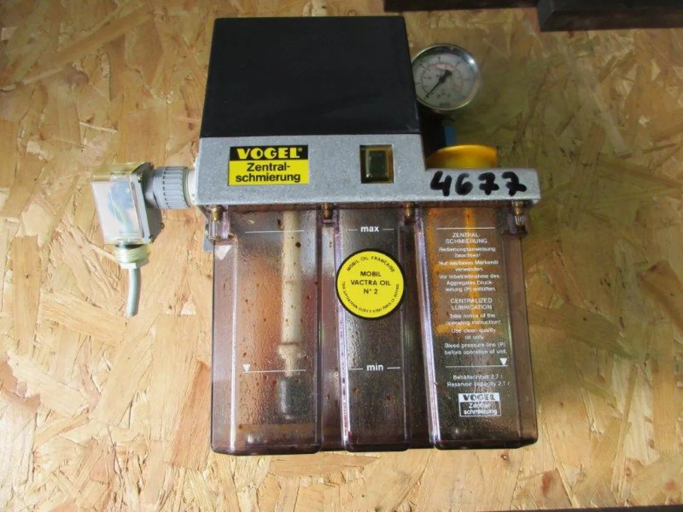 122 148 303 – 0,1l/min – 25 ba VOGEL - 1