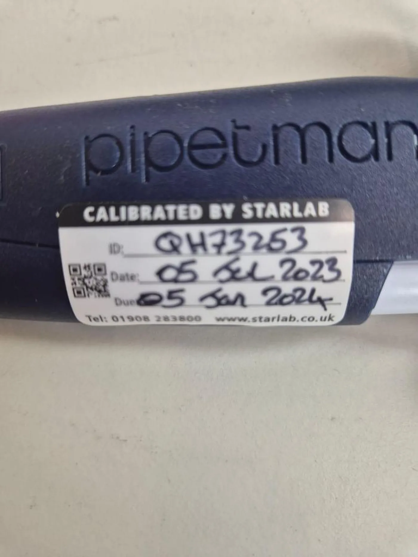 Gilson PIPETMAN P20 2-20uL Single Channel Pipette Colour-code Orange - 5