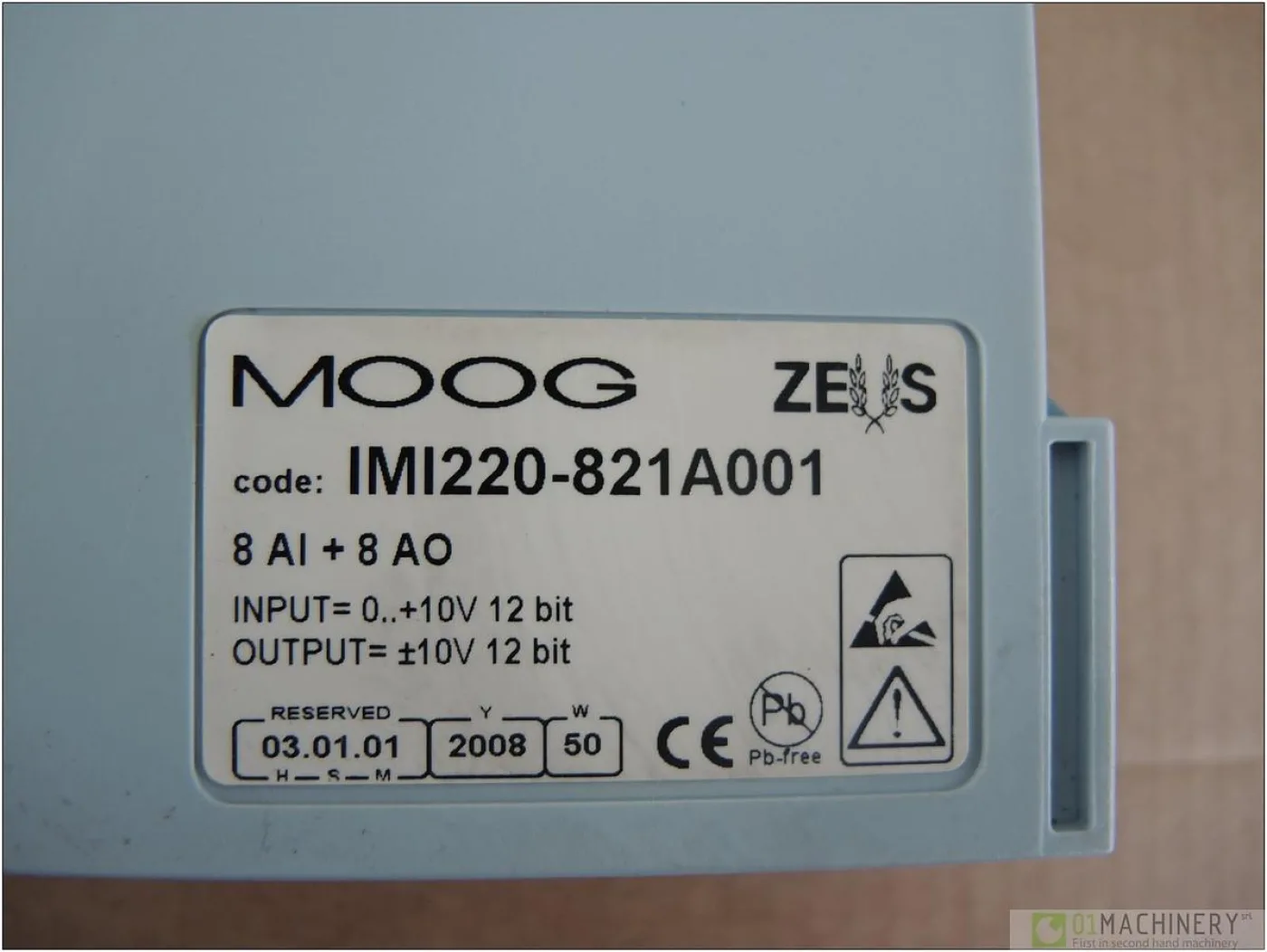 -MOOG-8AI+8AO 821-AI1222 - 7