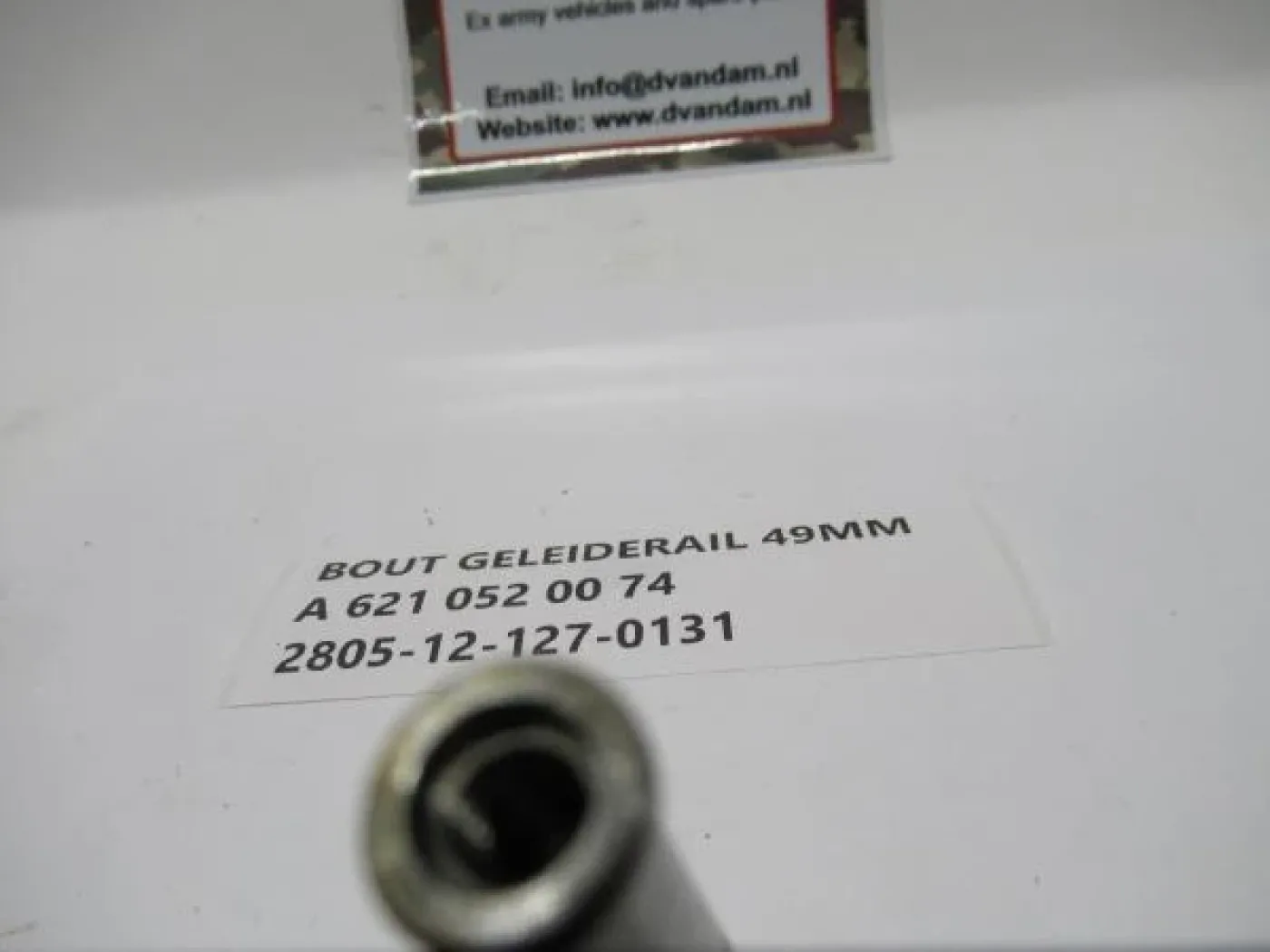 Bout geleiderail 49MM - 4