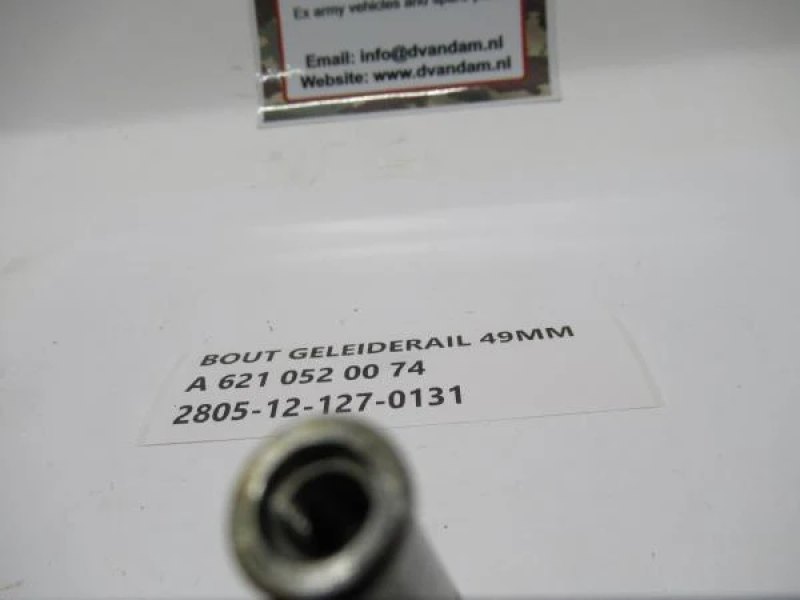 Bout geleiderail 49MM