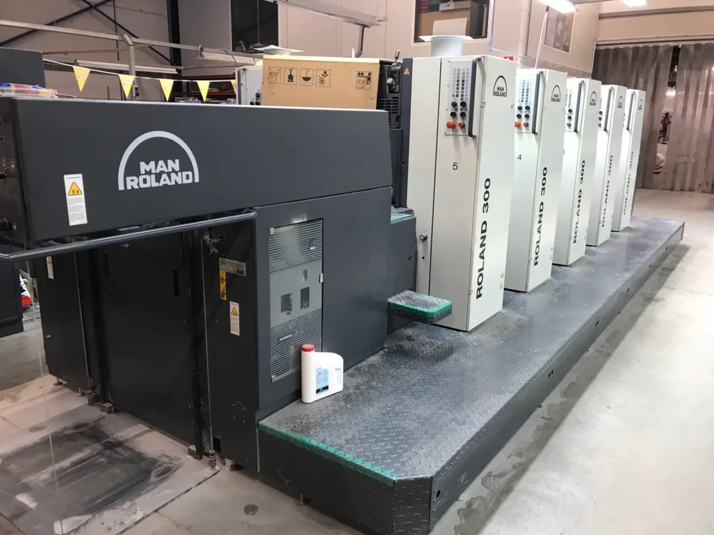 Roland R 305-P – 5 Colour Offset Press - 2