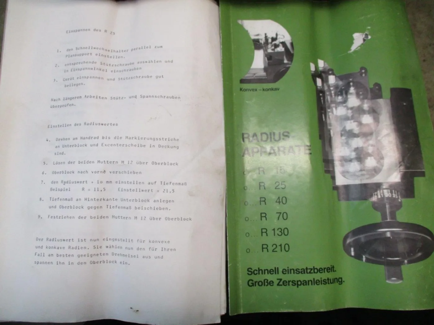R 25 Radius Apparat unbekannt - 5