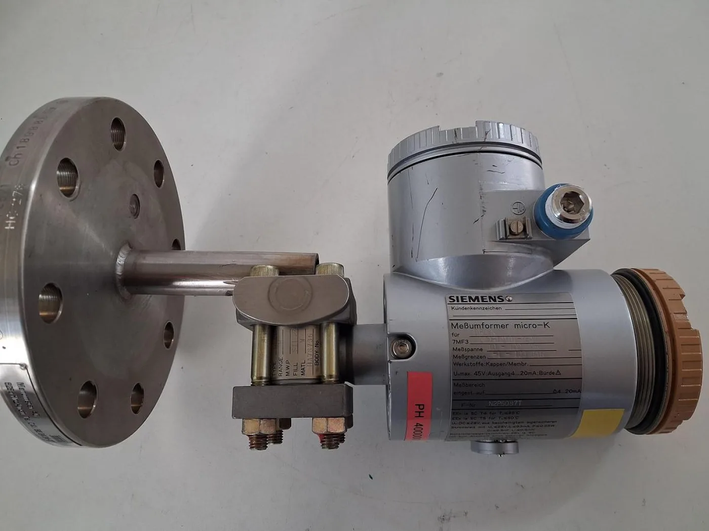 Siemens micro-K 7MF3100-1DY01-1EA1 Druckmessumformer - 3
