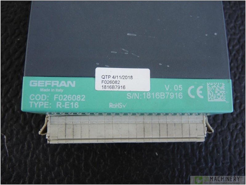 2018 GEFRAN R-E16 AI2728