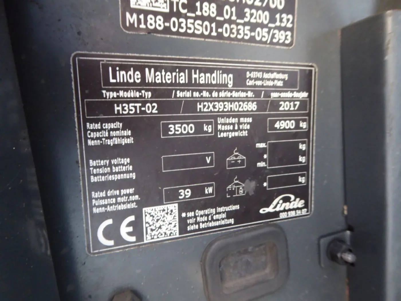 Linde H35T-02 - 2