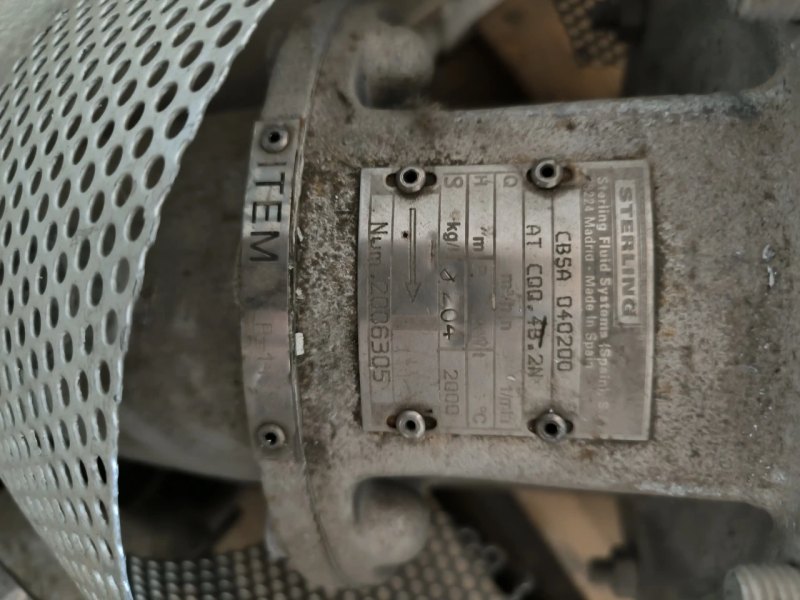 CENTRIFUGAL PUMP HEAD STERLING SIHI CBSA 040200