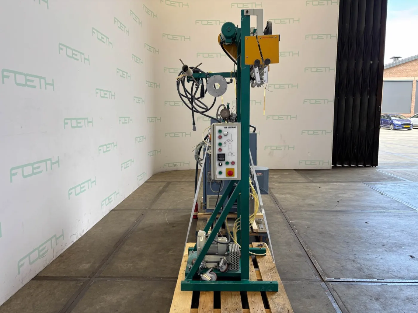 Killion KL-075 with Prism Blow film dye - Single screw extruder - 2