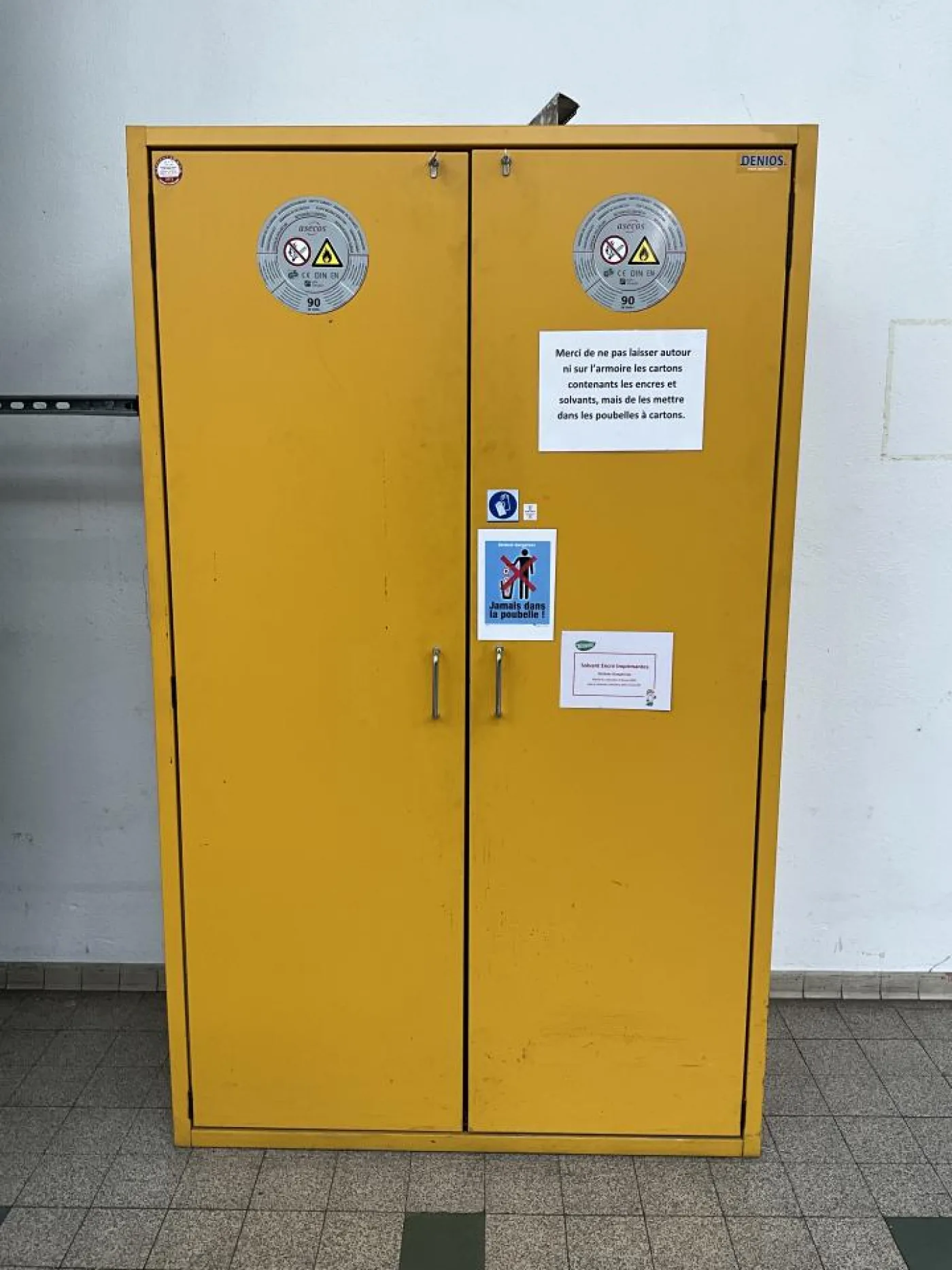 2012 Asecos Asecos 90 Minute Flammable Storage Cabinet - 5