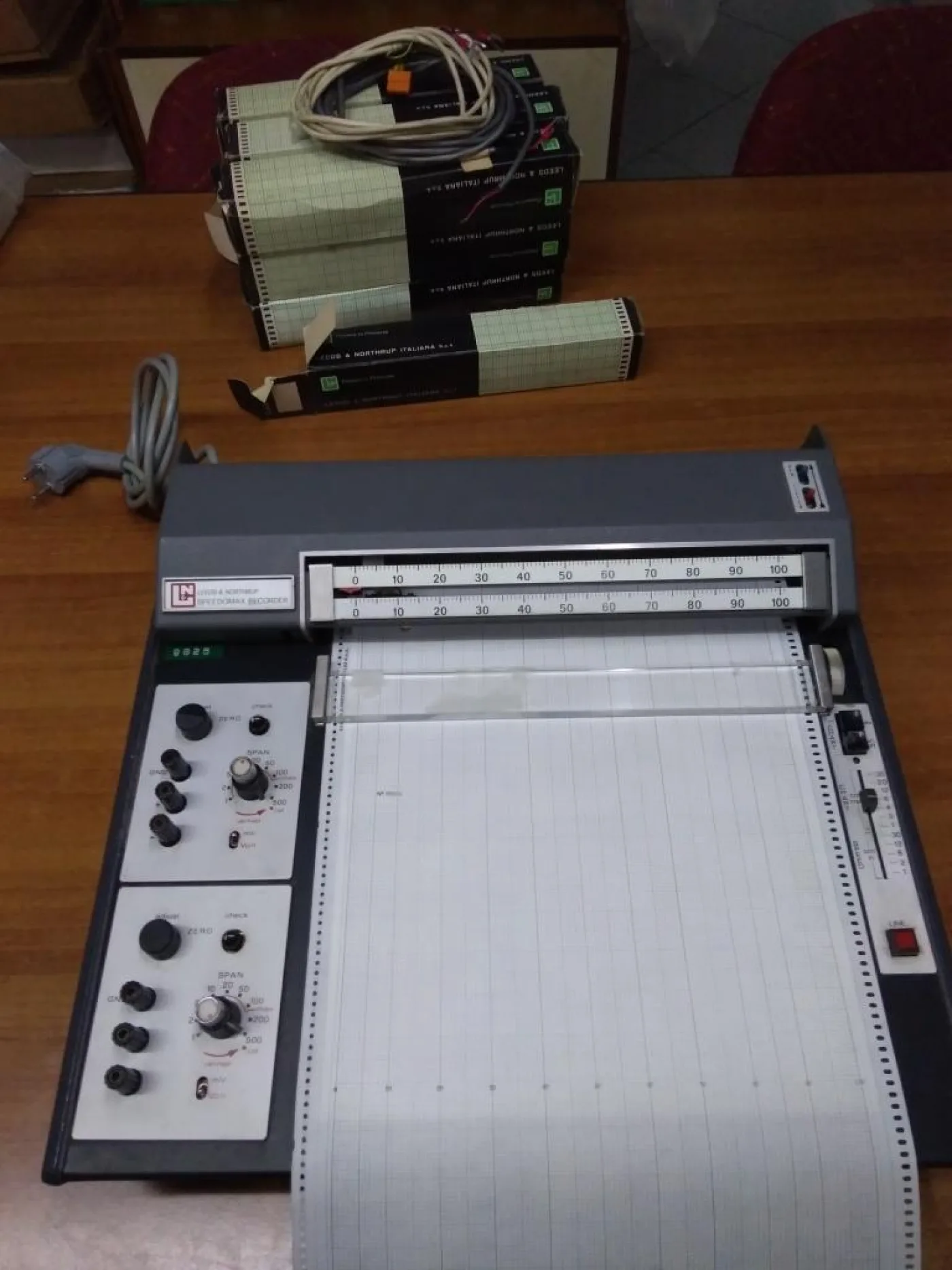 REGISTRATORE DI GRAFICI – LEEDS & NORTHRUP ITALIANA – MOD. SPEEDOMAX XL 682 - 1