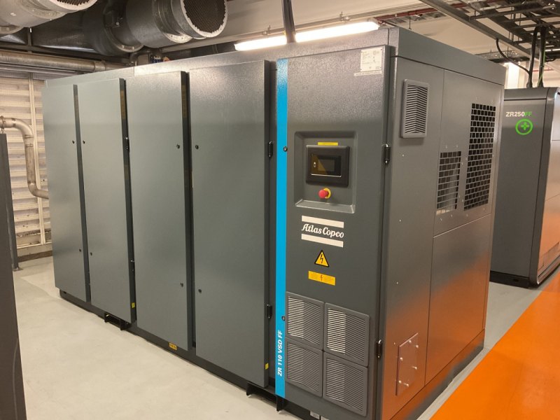 Atlas Copco ZR110 VSD FF Air compressor - Blower
