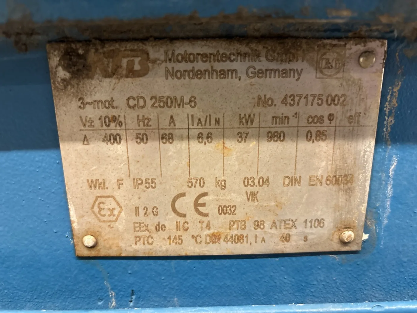Gardner Denver Nash 2BE12030BY2-Z - Vacuum pump - 4