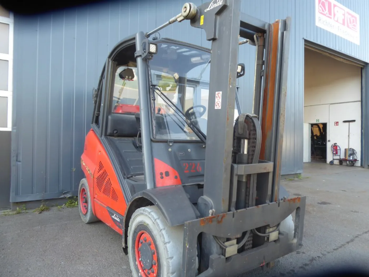 Linde H50T mit Motorschaden - 3