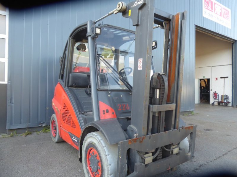 Linde H50T mit Motorschaden