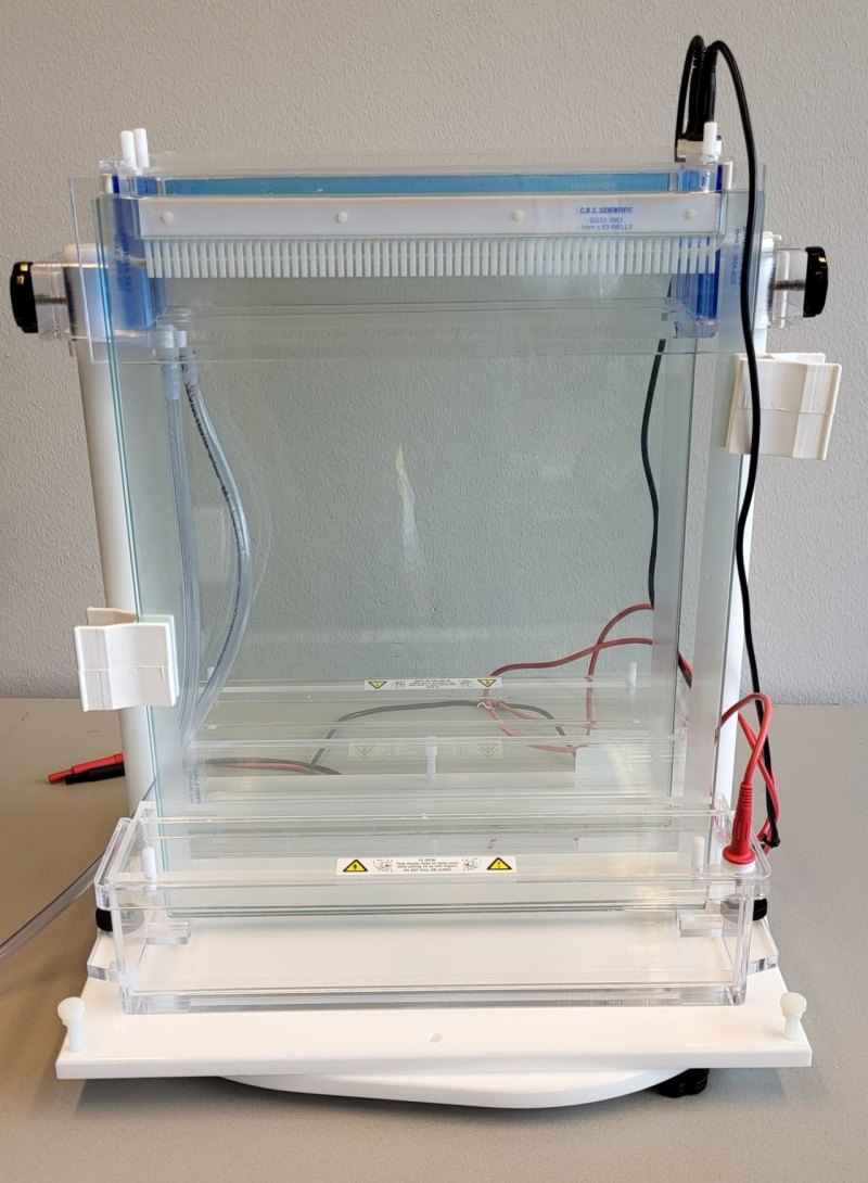 2148 - As new CBS Scientific PAGE gel station 33 cm