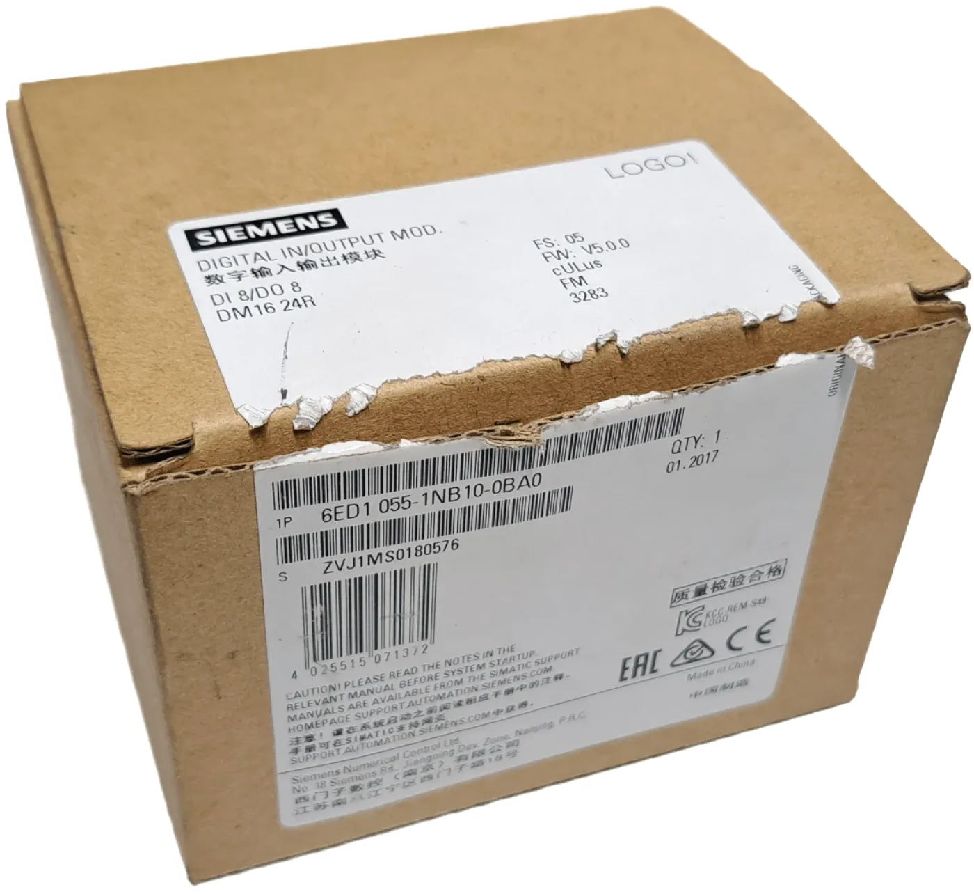 Siemens Erweiterungsmodul 6ED1055-1NB10-0BA2 - 1