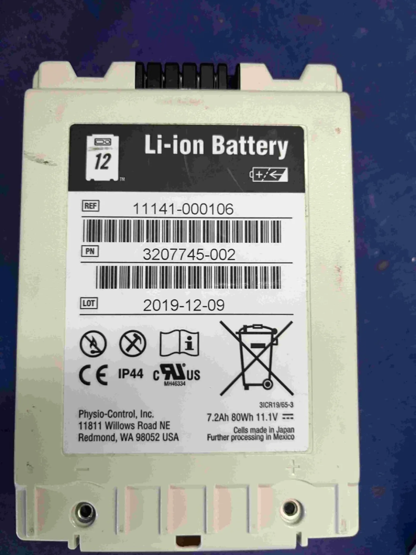 Lifepak 12 Battery (Gebraucht, sehr gut) - 6