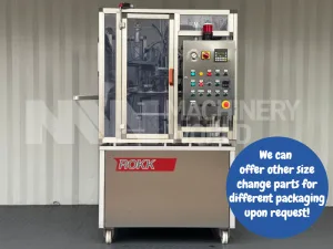 ROKK RR 3800 Ice Cream Rotary Filling Machine for 125ml Cup (Year 2007)