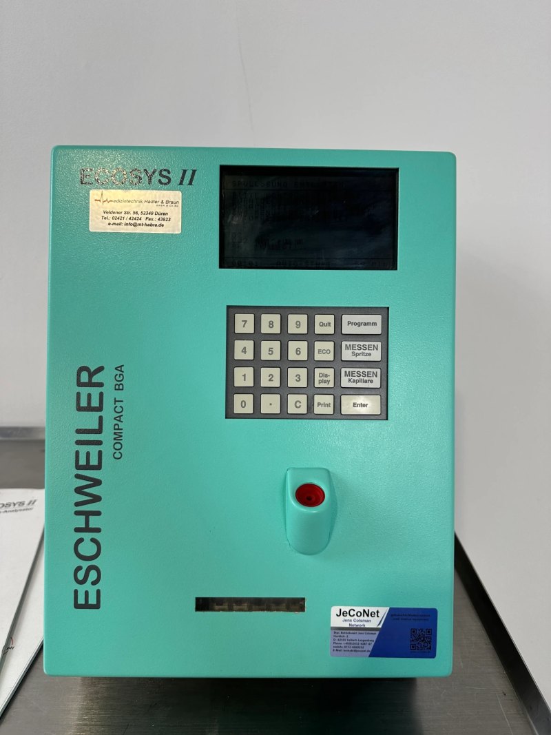 Eschweiler ECOSYS II Analyzer (Blutgas)