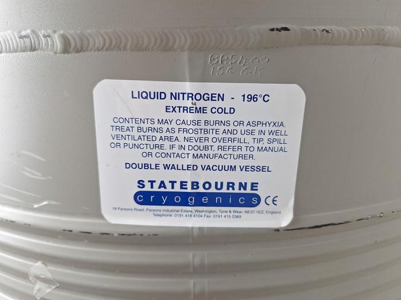Statebourne Biorack 5400 Nitrogen vessel