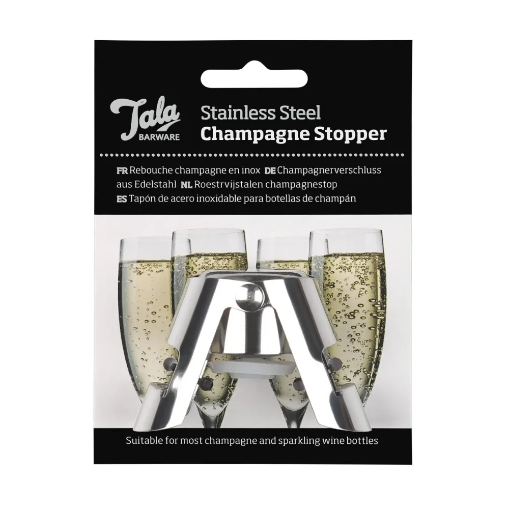 Tala Stainless Steel Champagne Stopper (Pack of 6) - islandcatering