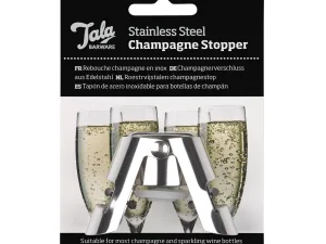 Tala Stainless Steel Champagne Stopper (Pack of 6) - islandcatering