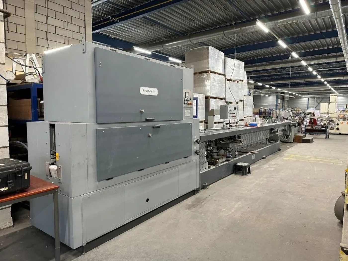 Sigloch SB 6000 bookback gluing and lining machine - 3
