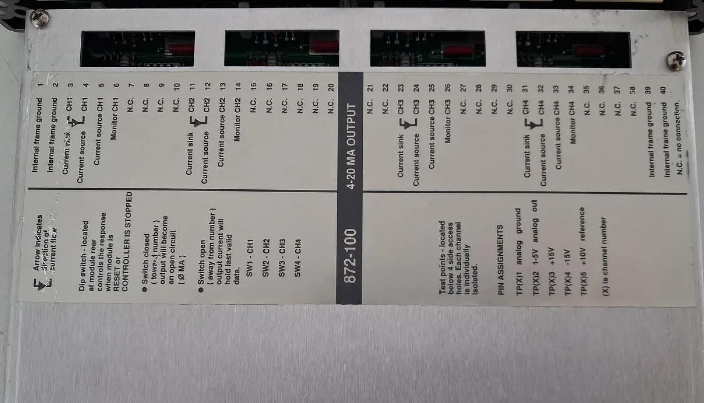 Modicon AS-B872-100 Analog Output Module - 8