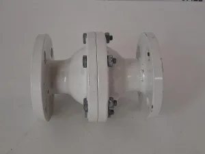 Neotecha Absperrklappe PTFE-ausgekleidet mit Handantrieb DN80 PN16