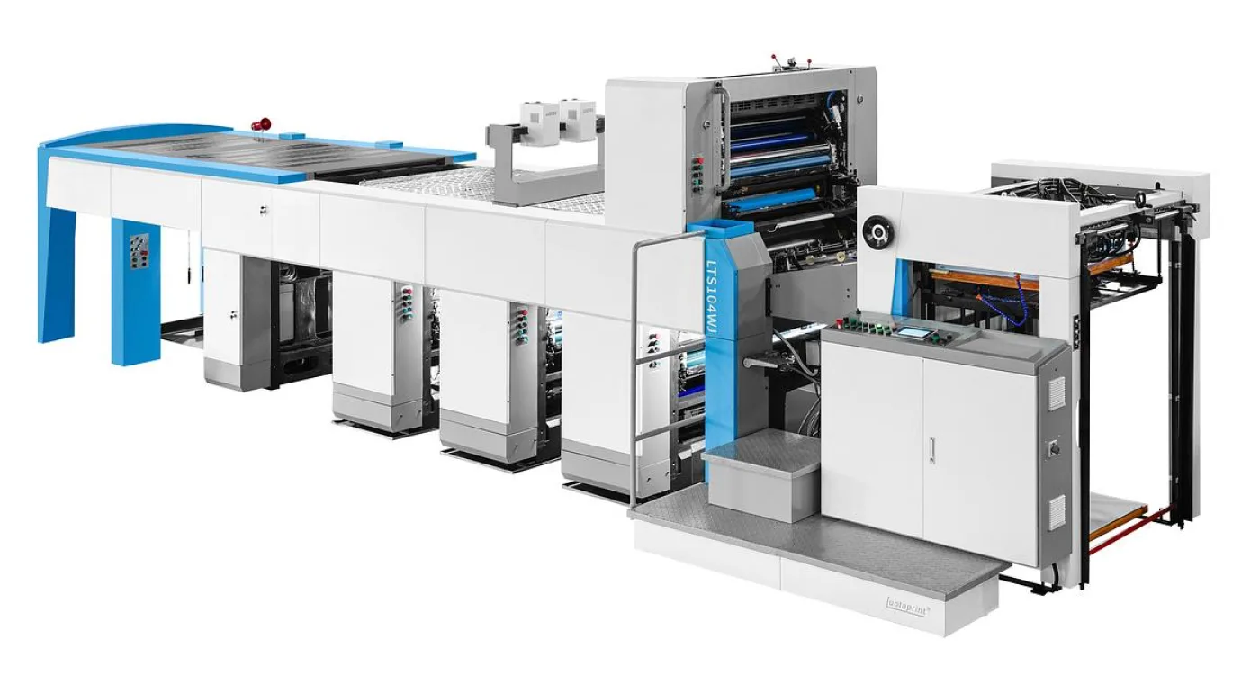 Sheet fed press 1+1 - 2