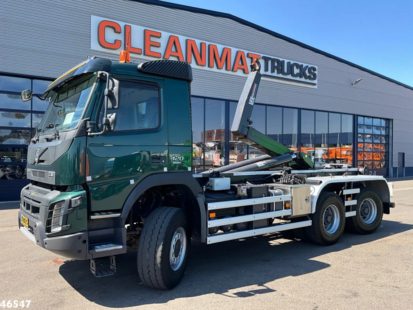 Volvo FMX 420 6x6 VDL 30 Ton haakarmsysteem Gestuurde aandrijfas! - 1