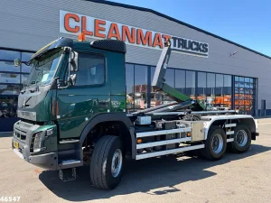 Volvo FMX 420 6x6 VDL 30 Ton haakarmsysteem Gestuurde aandrijfas!