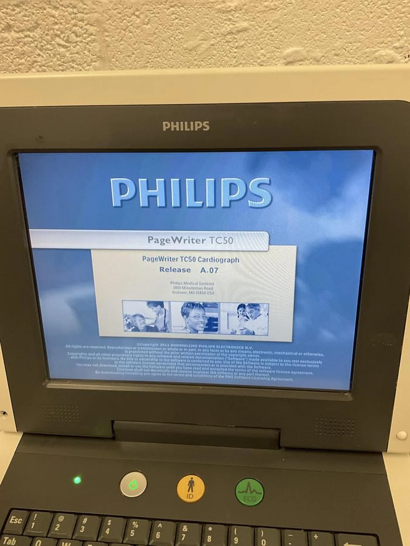 Phillips TC50 on trolley - 4