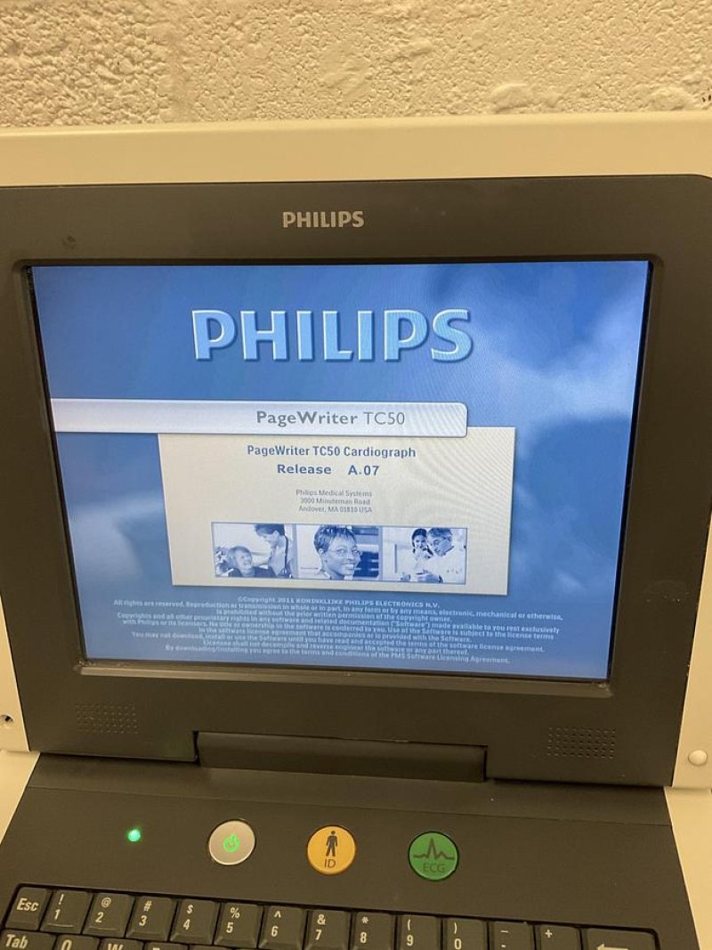 Phillips TC50 on trolley