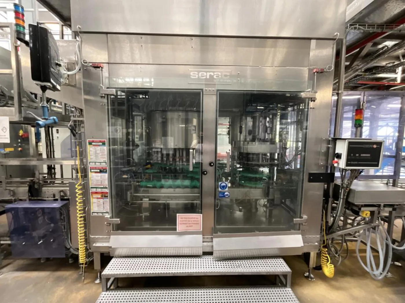 1991 Serac Serac R30 B15/1080 Rotary Syrup Bouteille Remplissage and Capping Machine - Line 1 - 4