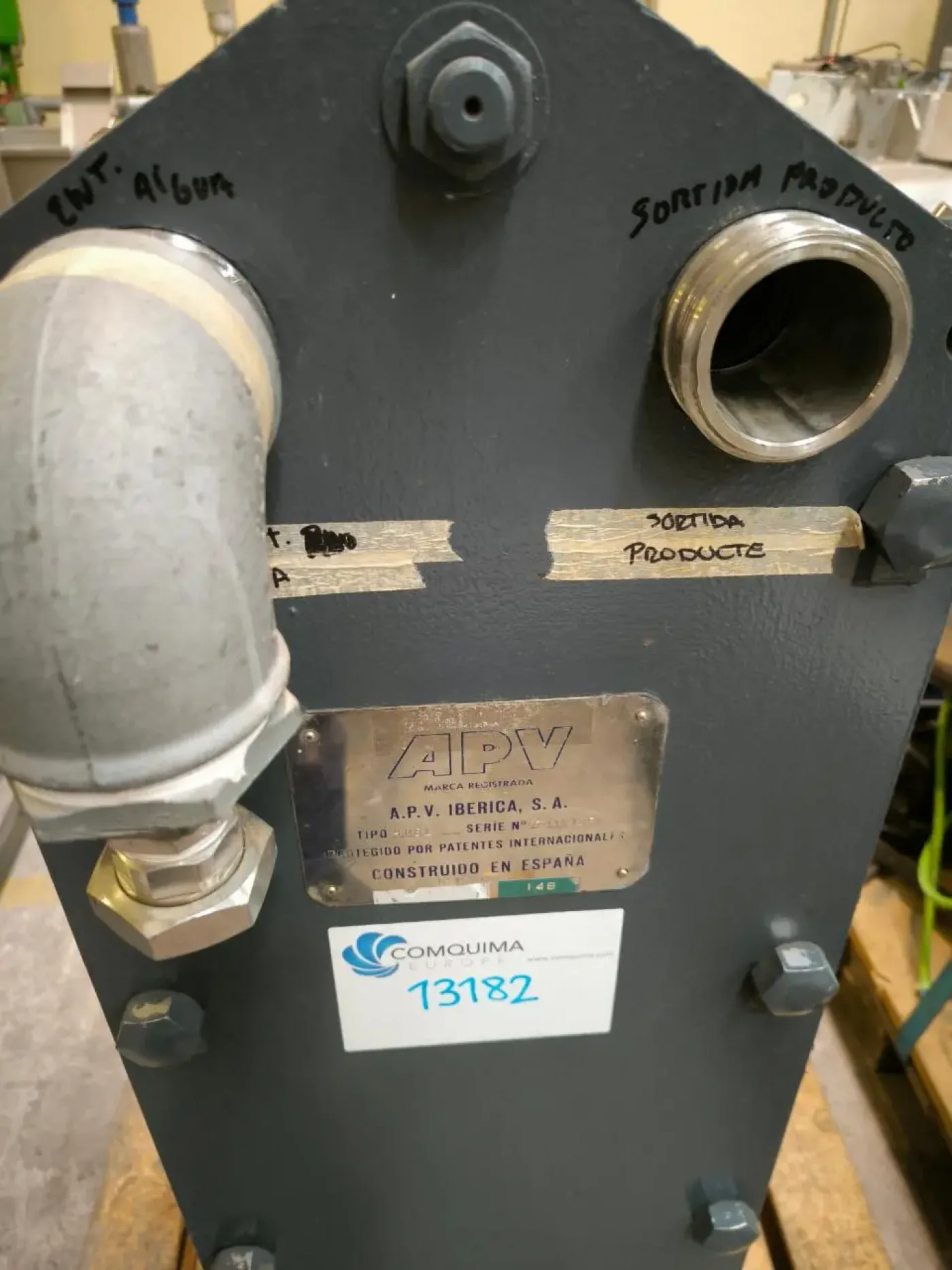 APV IBERICA PLATE EXCHANGER 20 m2 - 4