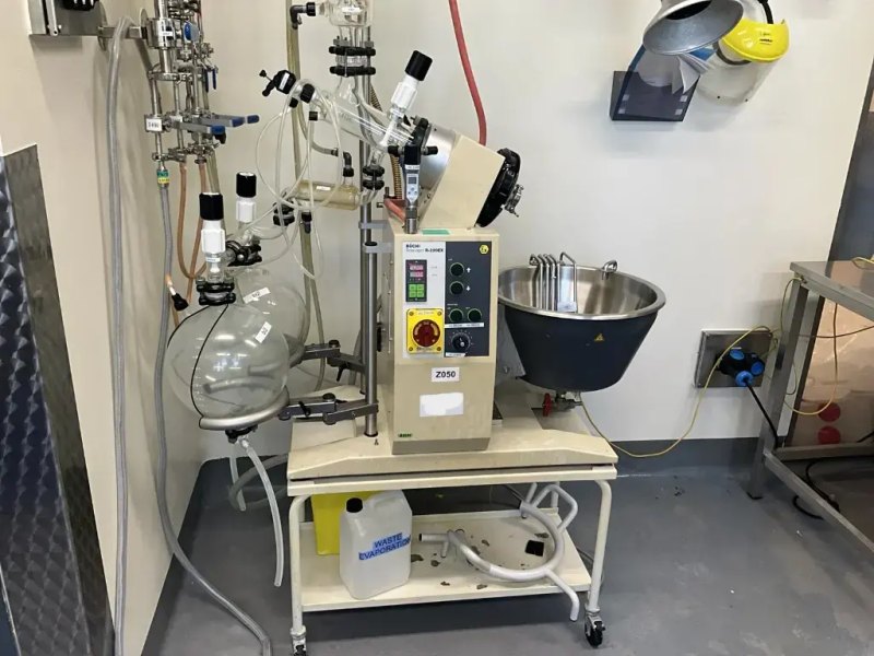 BUCHI ROTARY EVAPORATOR R-220EX ATEX BOROSILICATE GLASS 3.3