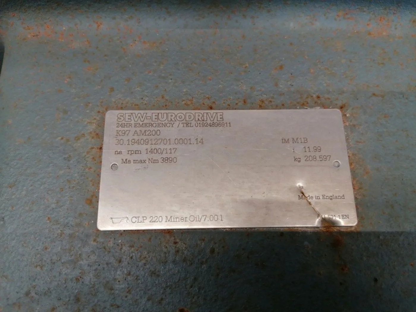 Morton Loedige KM2000 4ZF (continuous) - Powder turbo mixer - 6