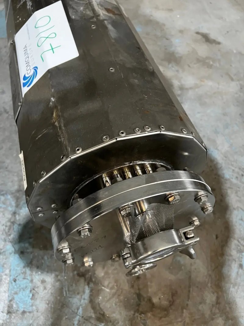 USED SOFAST STAINLESS STEEL HEAT INSULATED TUBULAR EXCHANGER 0.71 M2