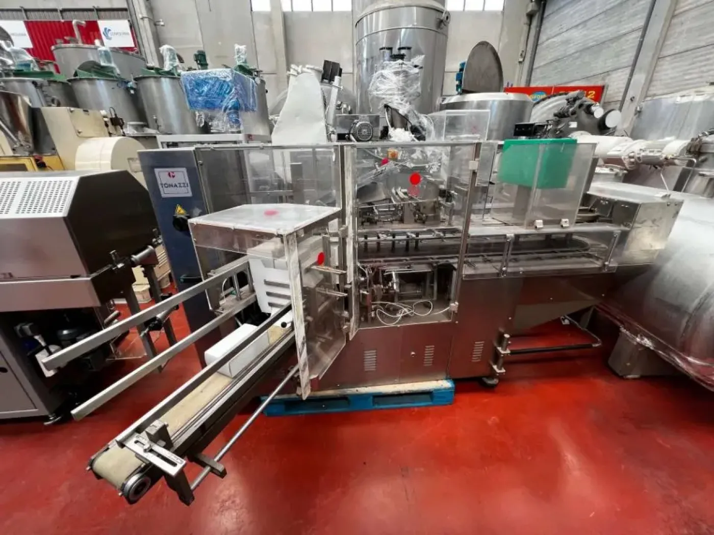 USED TONAZZI POLYCARTON 900 CARTONING MACHINE - 3