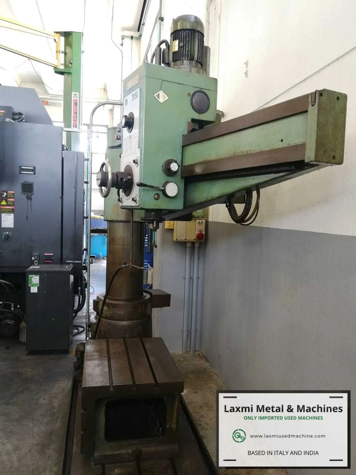 RADIAL DRILL, BERGONZI - TM 50 - Laxmi Metal & Machines, Rohtak - 4