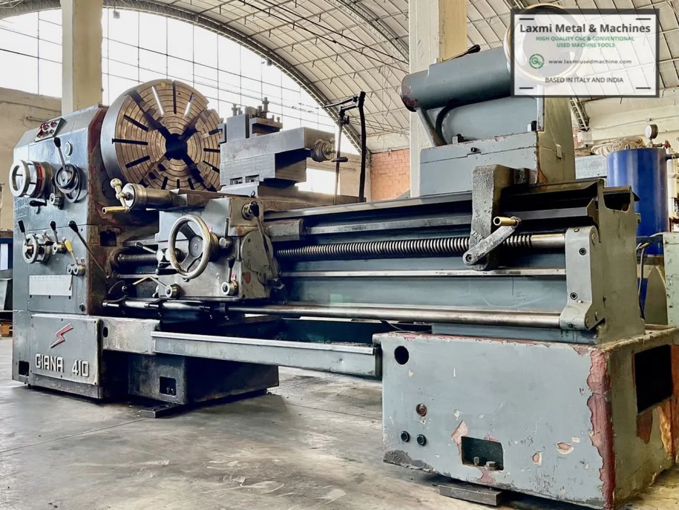 LATHE MACHINE, GIANA - 410 - Laxmi Metal & Machines, Rohtak - 2