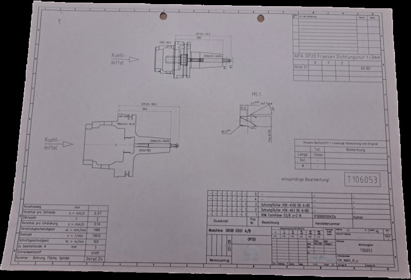 Komet VHM Formfräser D3/6 z=2 IK