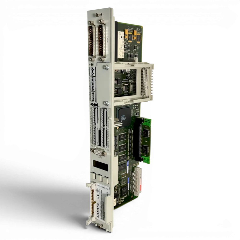 Siemens SIMODRIVE Regelungsbaugruppe Art.-Nr. 6SN1118-0NK01-0AA1 Seriennummer T-U92019482