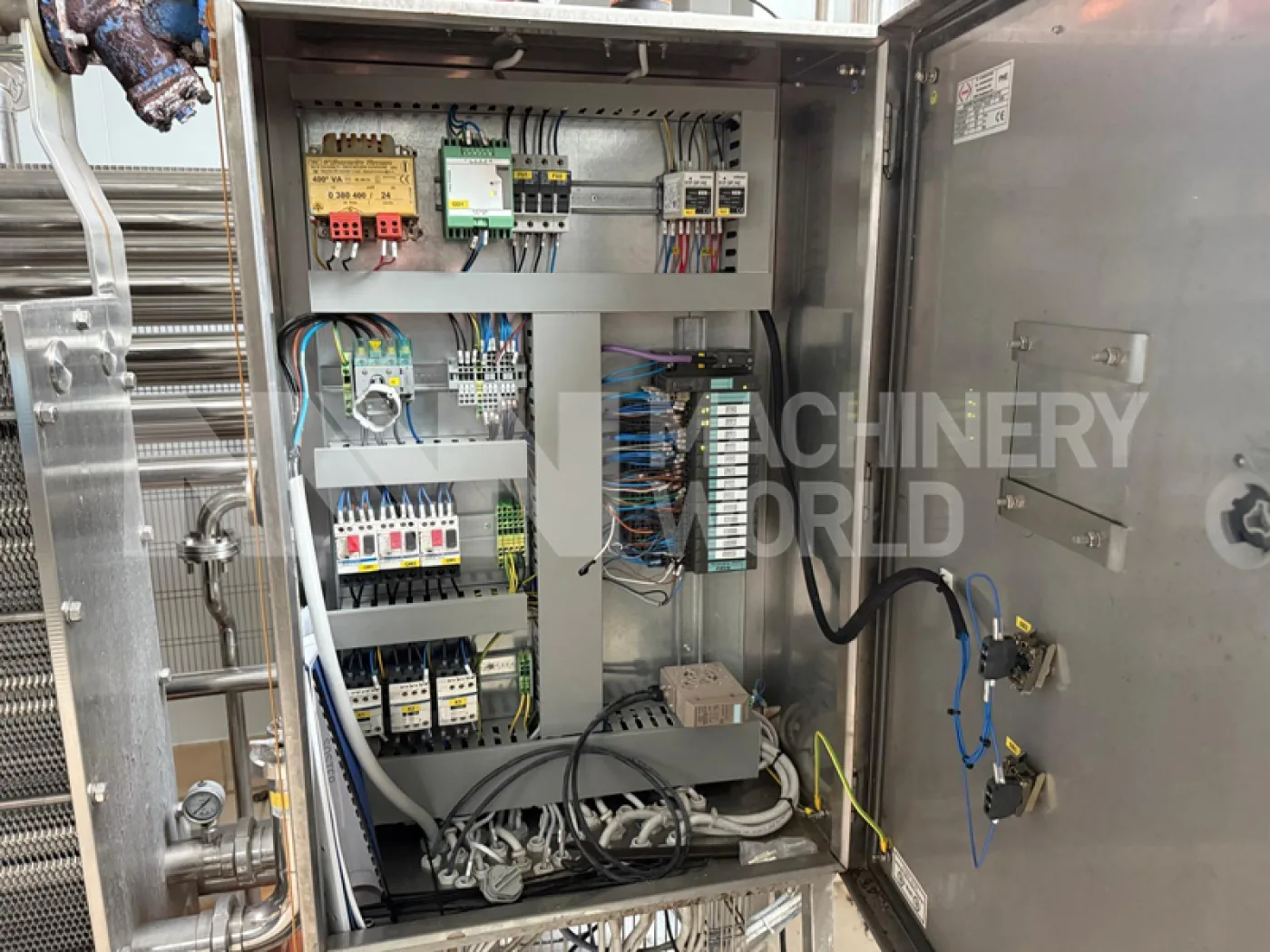 10,000 LPH Cheese Milk Skid Mounted Pasteuriser Plant for Cheese Production (Year 2008) - 3