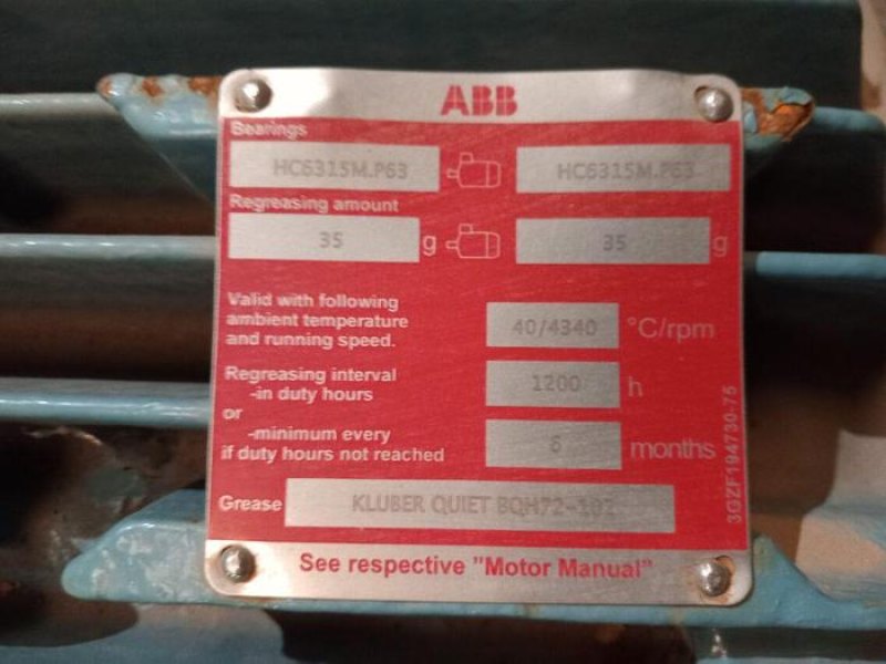 ABB Motors 390 kW M3 BC 3555 MC2